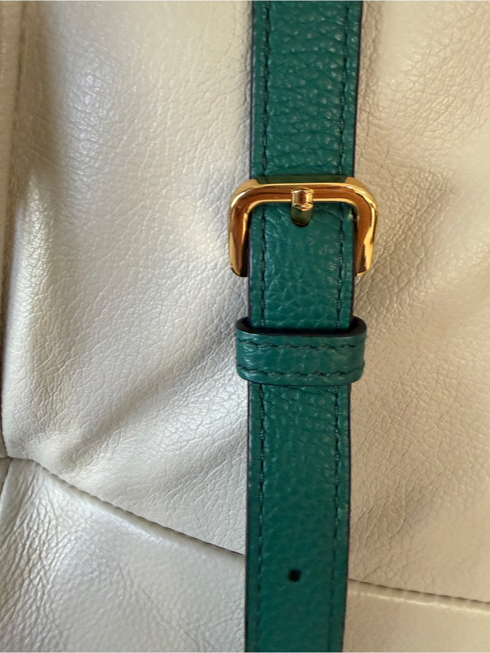 Marc Jacobs Teal Green Pebbled Leather Crossbody - Picture 9 of 11